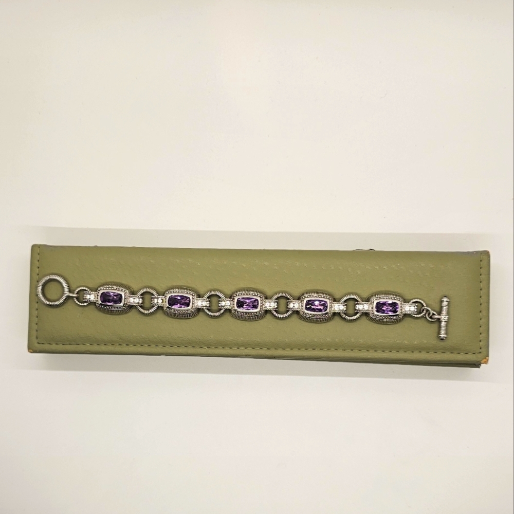 Judith Ripka Sterling Silver Bracelet